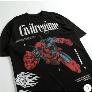 CIVIL REGIME X DARC SPORT X MARVEL DEADPOOL (ONLY 500 MADE) SHIRT